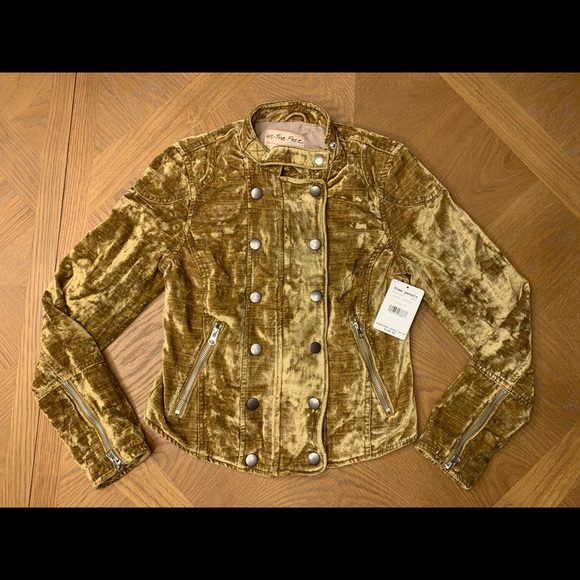 Free People Dust till Dawn Velvet jacket - Picture 5 of 12